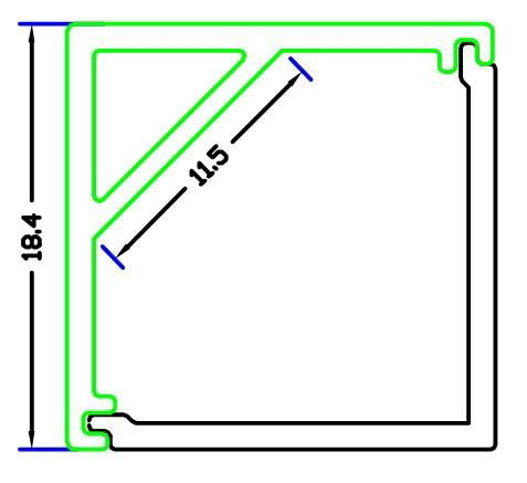 LED corner profiles,Aluminum LED strip Profiles,Alu 45 led profiles