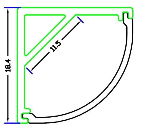 Aluminum LED profile,led frosted diffusor,LED profile,extrusion led profile