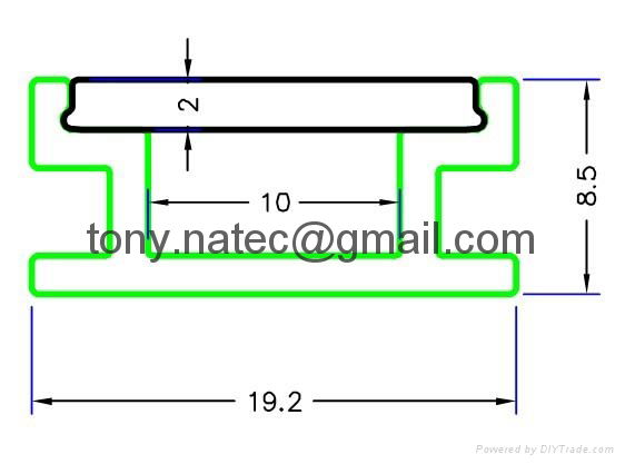 LED ground profile ,Floor led profile, led track profile,ALU profile