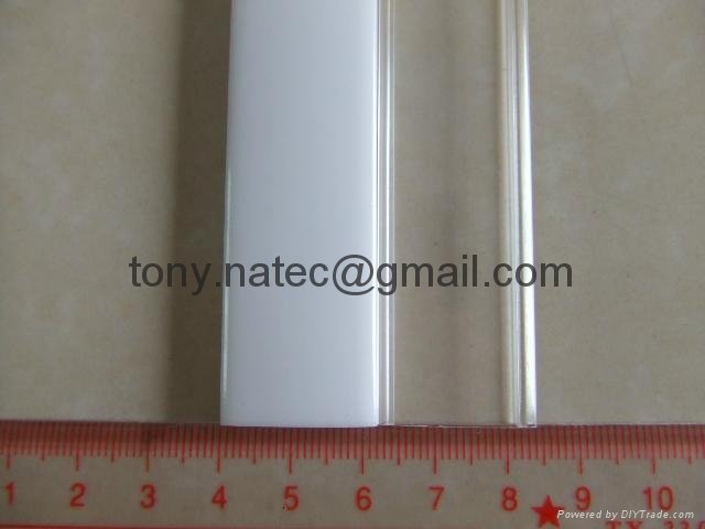  LED Strip Profile,PMMA diffuser,pmma frosted cover 2