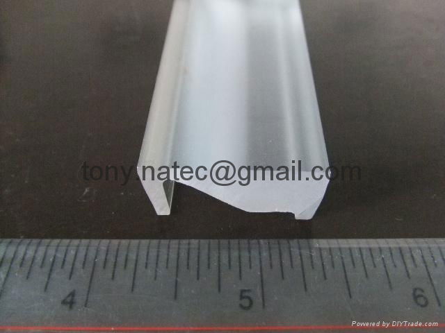 led track cover diffuser,pc extrusion profiles 2