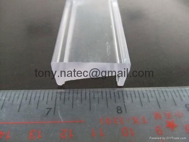 led track cover diffuser,pc extrusion profiles 3