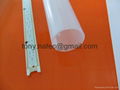 light diffuser led cover,PC Extrusion TUBE,recessed led profile