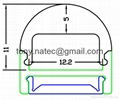 LED Profiles, led system profile, led lenses, led track profile