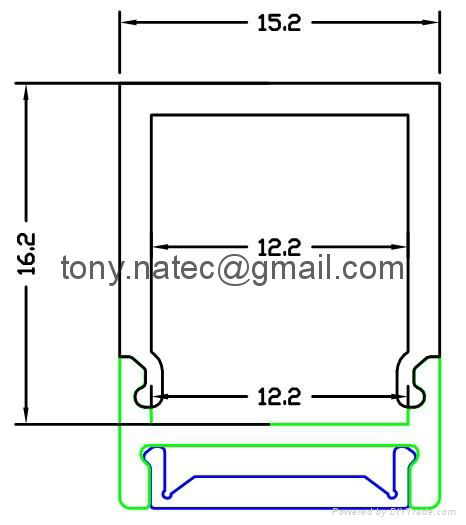 led Wall profiles,led Building Profile,Recessed LED profile,led opal diffuser