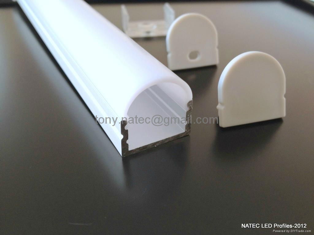 LED Track profiles for ceiling, led system profiles,aluminum extrusion profile 2