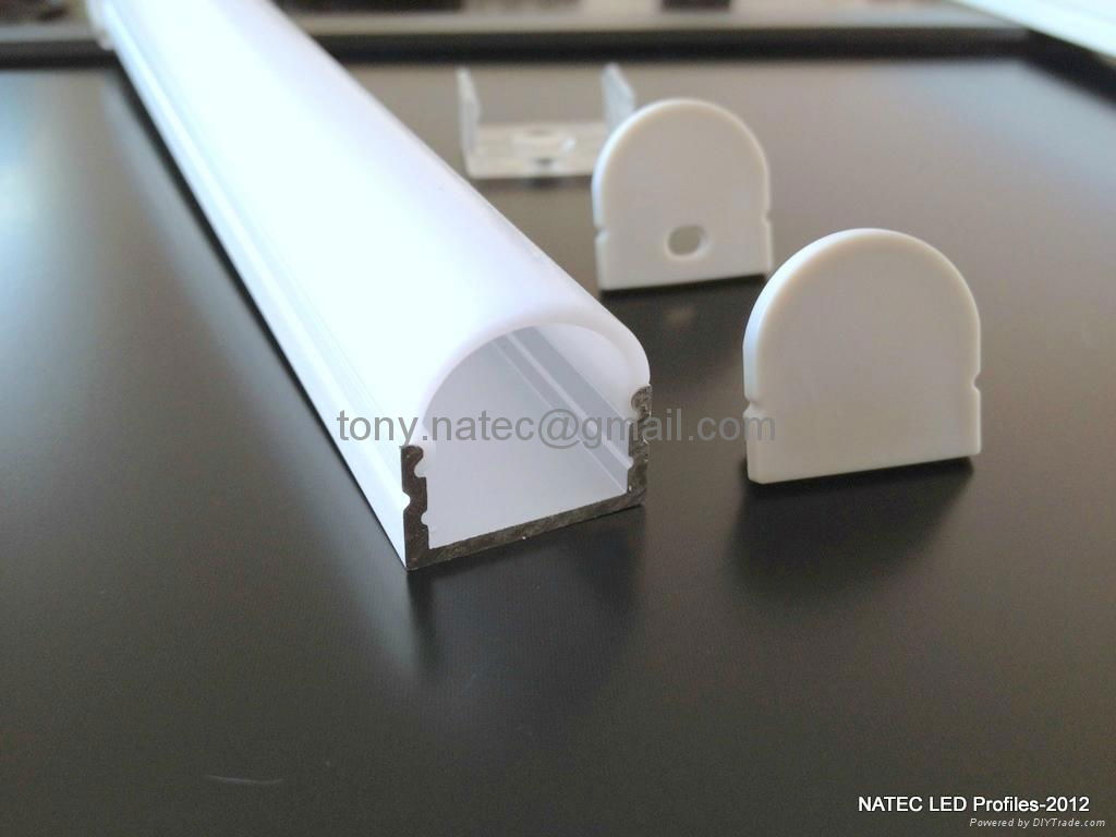 LED Track profiles for ceiling, led system profiles,aluminum extrusion profile 3