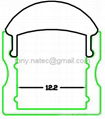 linear led profile with 10 degree,led