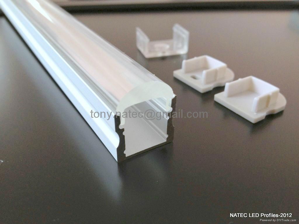 linear led profile with 10 degree,led lens profile, pmma clear diffuser 3