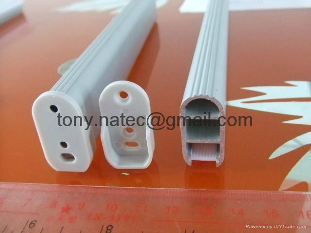 LED closet rod profiles, closet led profiles,LED wardrobe profile 5