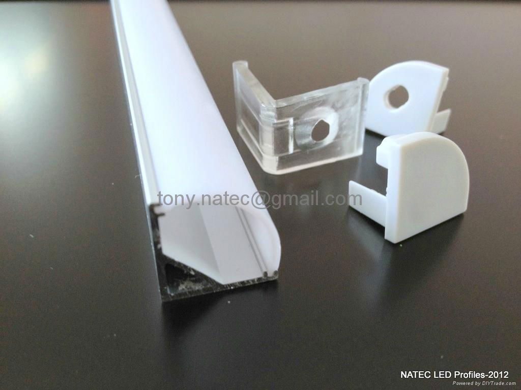 Aluminum LED profile,led frosted diffusor,LED profile,extrusion led profile 4