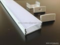 Surface mounting 10mm flat profiles,led system profile,led strip profile 2