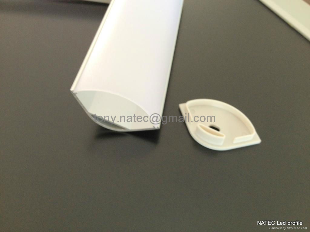 30x30mm led profile, led corner profile for wall solutions 2