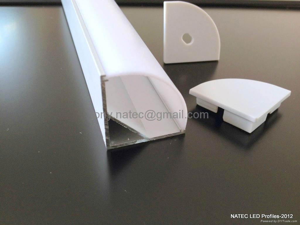 30x30mm led profile, led corner profile for wall solutions 4