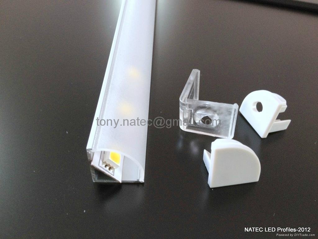 Aluminum LED profile,led frosted diffusor,LED profile,extrusion led profile 5