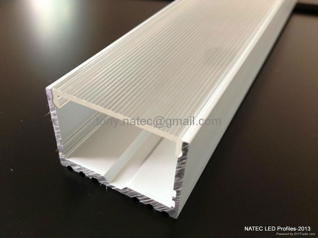surface Power line 35x25mm for ceiling lighting, CoverLine Aluminium LED Profile 5