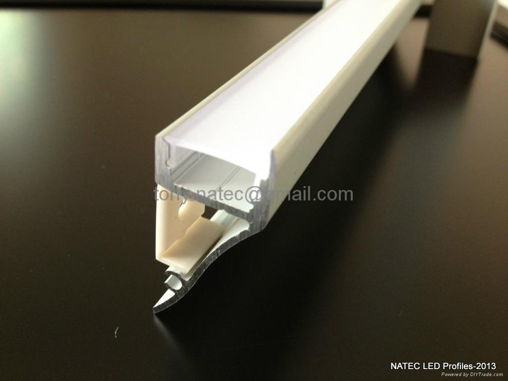 led Wall profiles,led Building Profile,Indoor LED profile,led opal diffuser 5