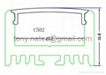 for high power led profile,Aluminum LED Channel  1