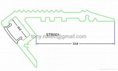  LED stair profile,Stair led profile,Stair nosing profile