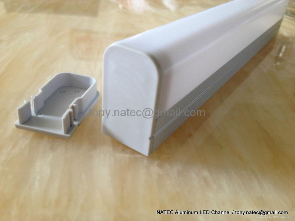 Aluminum LED Channel  with opal cover 5