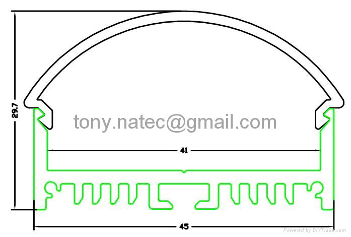 aluminum extrusion profile 4