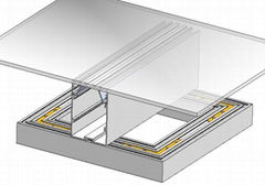 Surface Mounted Aluminum led  Profile,aluminum led channel