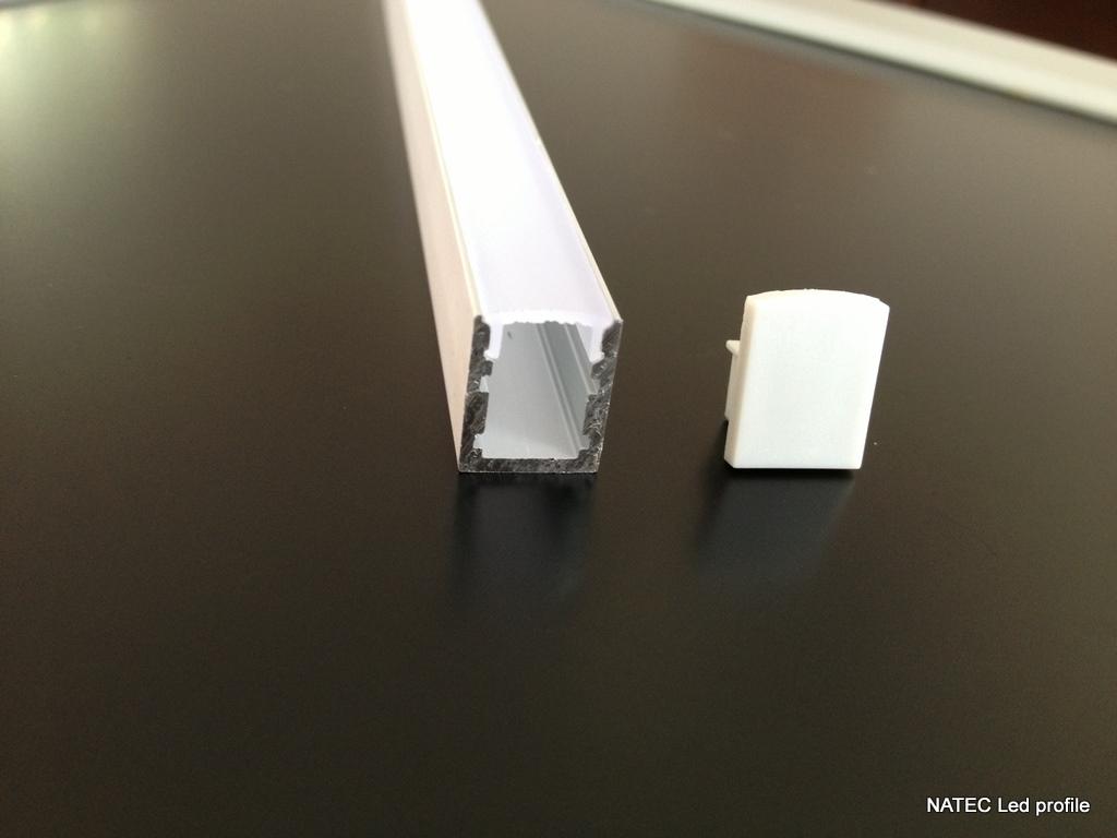 led strip aluminum extrusion, LED profile for shelves 4