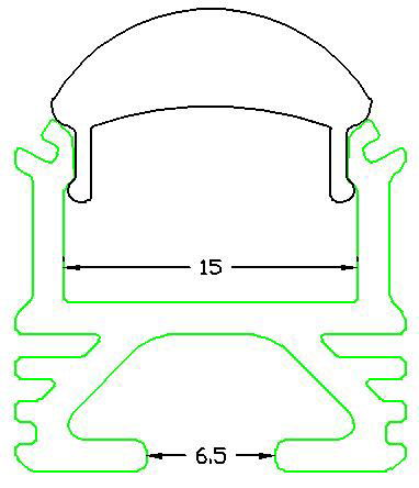 Multi led  Profile,aluminum led channel 3