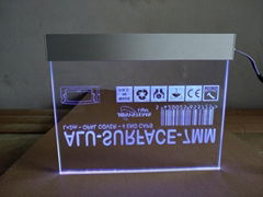 Aluminum Base for led signage 