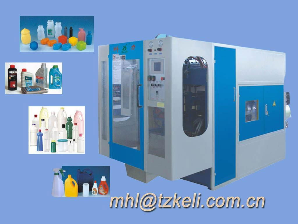 one stage 3 station injection blow molding machine
