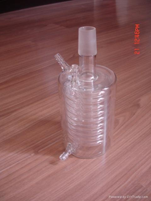 glass condenser  glass funnel    glass instruments 1