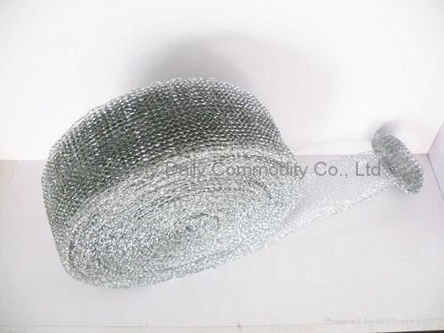 Galvanized Wire Mesh for making Pot Scourers 2