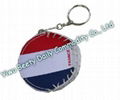 Backpack Coin Holder & Keychain Flag Design