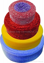 Plastic Mesh for making Pot Scourers