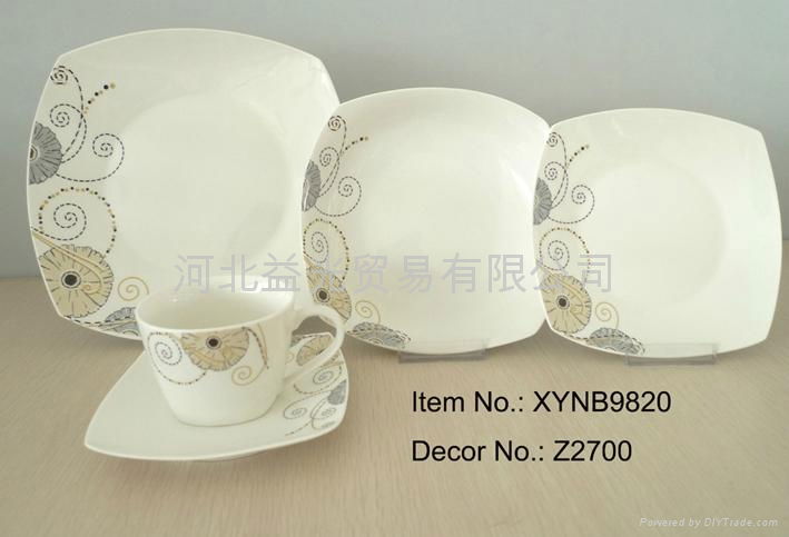 New Bone China dinner ware