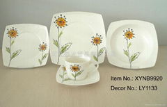 New Bone China tableware