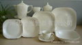 square porcelain dinner set 1