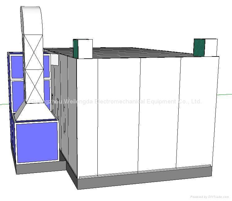 Water Base Painting Spray Booth - WLD8300 (Standard Type) 3