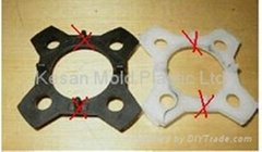 EVA HDPE plastic piece injection mold tooling