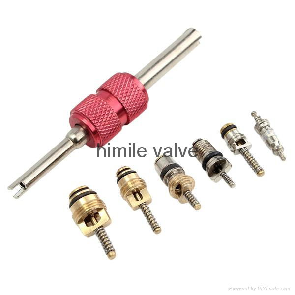 Automotive air conditioning  valve core,Refrigeration valve core,R134a,R22,R410a 4