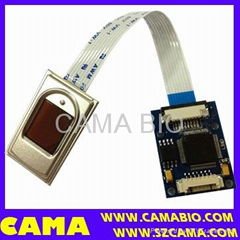 Capacitive fingerprint reader module serial