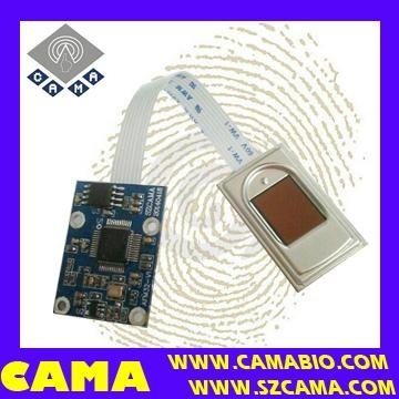 Capacitive fingerprint reader module serial