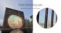 Outdoor 4mm transparent film LED screen budiling window glass video solutions 2