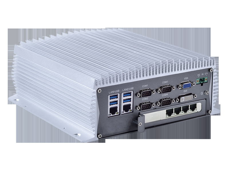 視覺控制器X86主機支持2LAN/4POE/16DIO/4光源 2