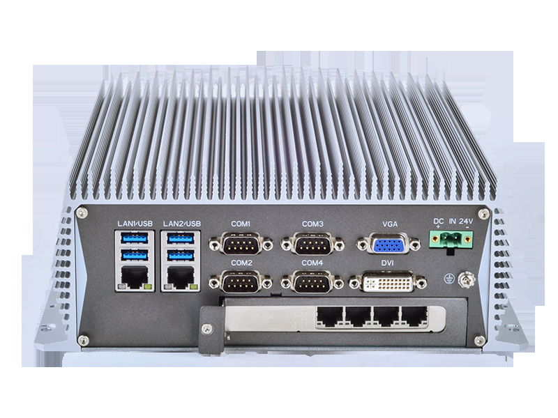 視覺控制器X86主機支持2LAN/4POE/16DIO/4光源 4