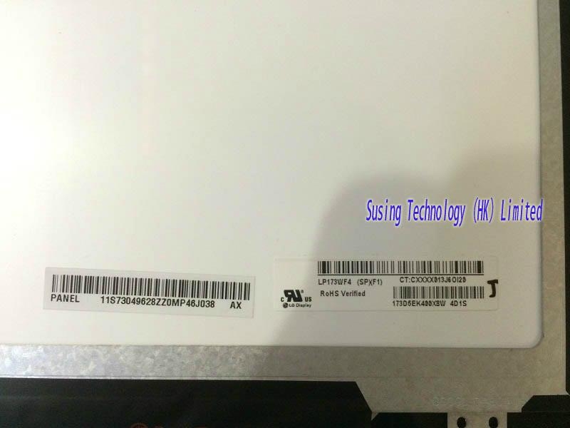 Lenovo Y70-700T Assembly LP173WF4-SPF1 SPD1 LCD with Touch Screen