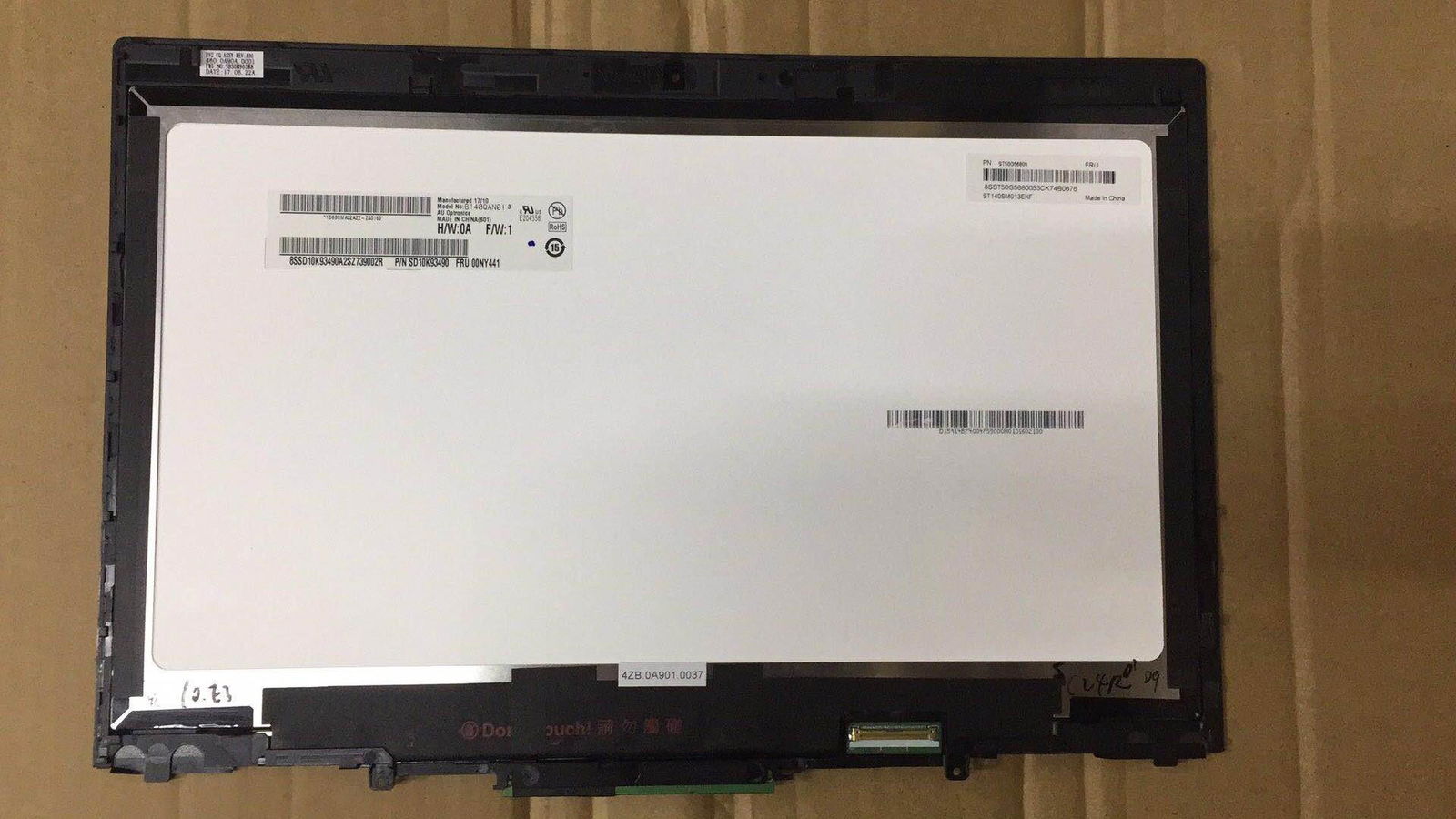 Lenovo x1 yoga assembly FHD