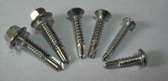 1022、410 stainless steel self-drilling screws 