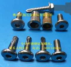  SUS410steel self-drilling screws 