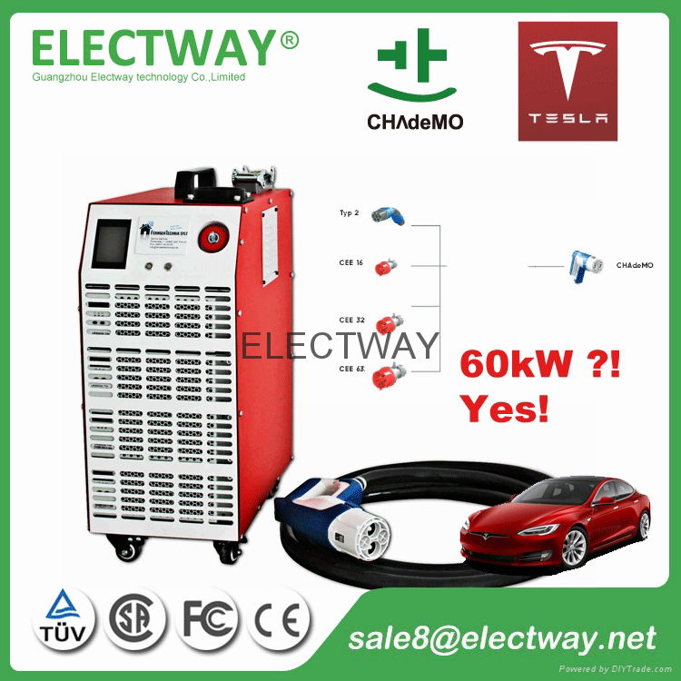 60kW mobile CHAdeMO fast DC charger 3